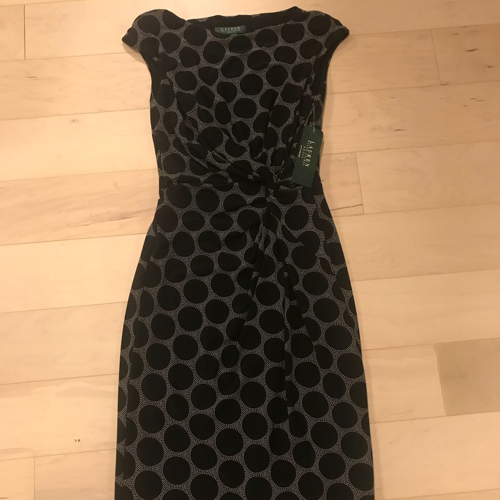 Lauren Ralph Lauren black colonial dress